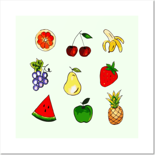 Fruits Posters and Art